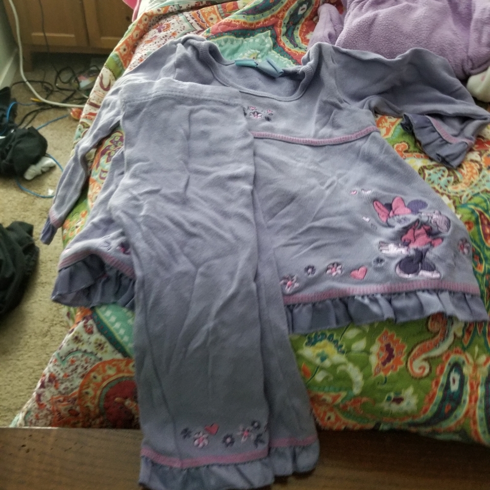 Purple Minnie Mouse Set